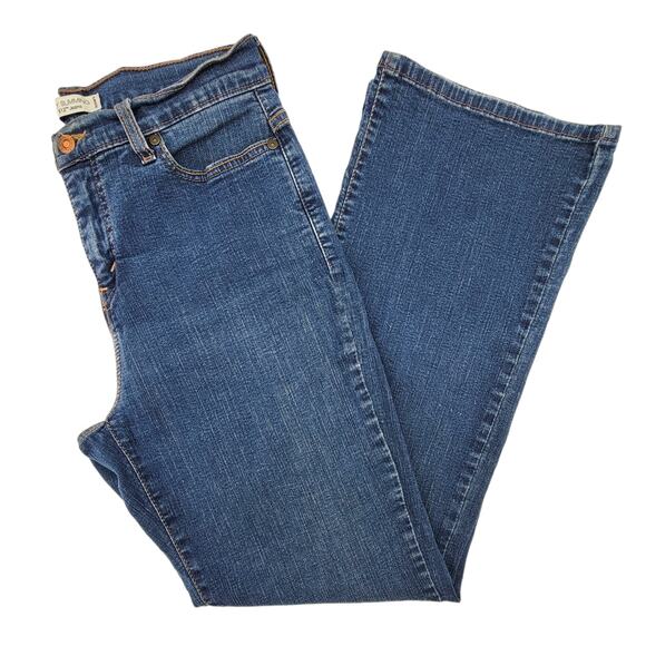 LEVI'S 512 Perfectly Slimming Boot Cut Jeans - Size 10 Short - Picture 3 of 7